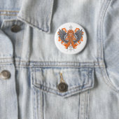 COPD Awareness Cool Wings Ronde Button 5,7 Cm (In situ)