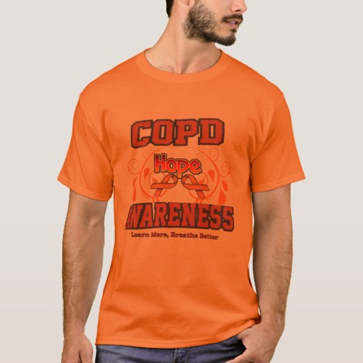 COPD-BEWUSTZIJN 2020 T-SHIRT (Voorkant)