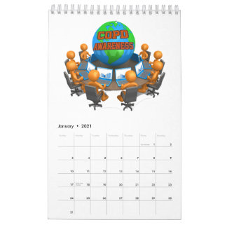 COPD-BEWUSTZIJN 2021 KALENDER