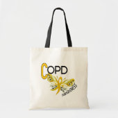 COPD Butterfly 3.1 Bewustheid Tote Bag (Voorkant)