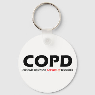 COPD - Chronische obsessieve parrotletstoornis Sleutelhanger