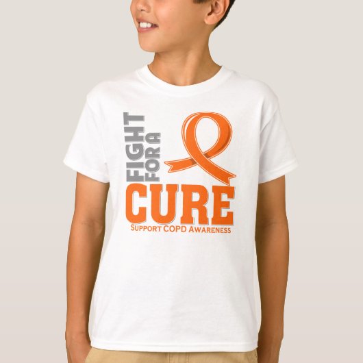 COPD Fight for a Cure T-shirt (Voorkant)