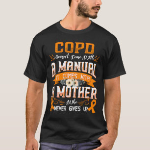 COPD heeft geen handleiding bij een Mo T-shirt