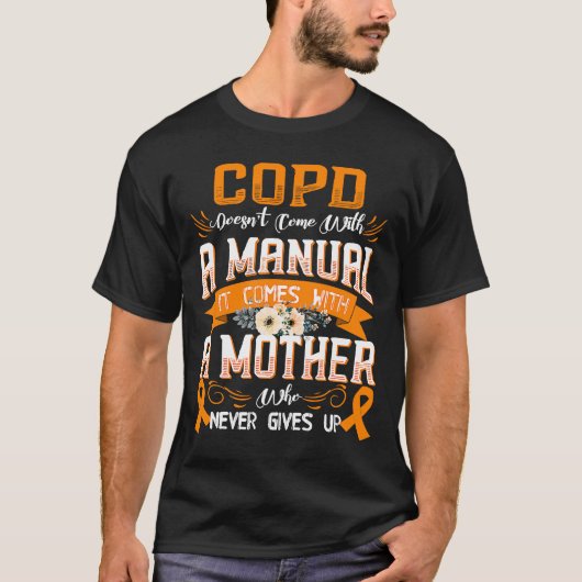 COPD heeft geen handleiding bij een Mo T-shirt (Voorkant)