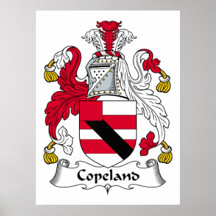 Copeland Family Crest Poster