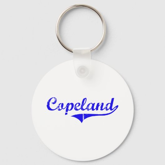 Copeland Surname Classic Style Sleutelhanger (Voorkant)