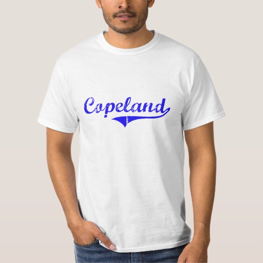 Copeland Surname Classic Style T-shirt (Voorkant)
