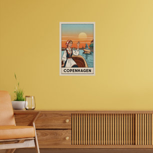 Copenhage vintage reisposter, poster