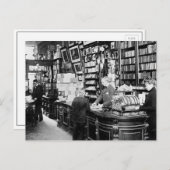 Copenhagen Bookstore, 1899 Briefkaart (Voorkant / Achterkant)