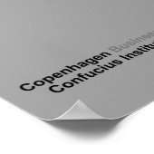 Copenhagen Business Confucius Institute Poster (Hoek)