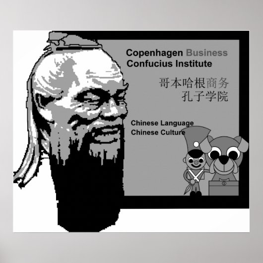 Copenhagen Business Confucius Institute Poster (Voorkant)
