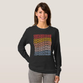 Copenhagen City Groovy Retro T-shirt (Voorkant volledig)