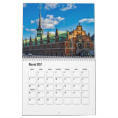 Copenhagen-Denmark Calendar Kalender (Mar 2027)