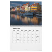Copenhagen-Denmark Calendar Kalender (Feb 2026)