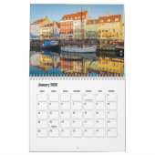 Copenhagen-Denmark Calendar Kalender (Jan 2026)