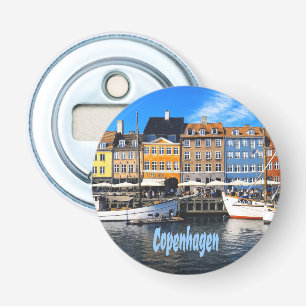 Copenhagen Denmark Capital Homes Nyhavn Button Flesopener