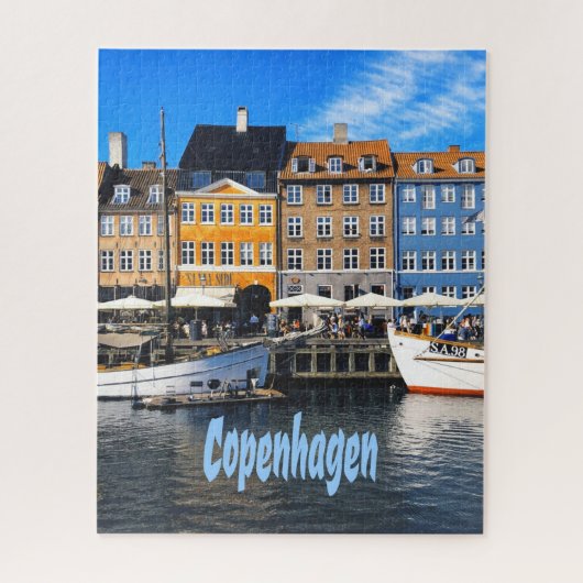 Copenhagen Denmark Capital Homes Nyhavn Legpuzzel (Verticaal)