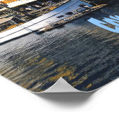 Copenhagen Denmark Capital Homes Nyhavn Poster (Hoek)