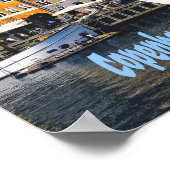 Copenhagen Denmark Capital Homes Nyhavn Poster (Hoek)