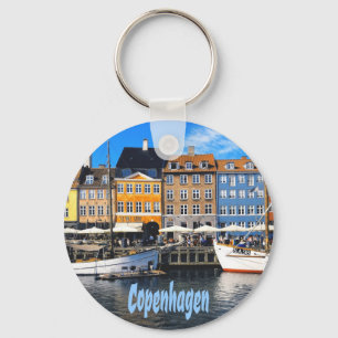 Copenhagen Denmark Capital Homes Nyhavn Sleutelhanger