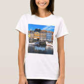 Copenhagen Denmark Capital Homes Nyhavn T-shirt (Voorkant)