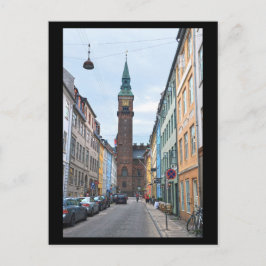 Copenhagen, Denmark, City Hall Briefkaart