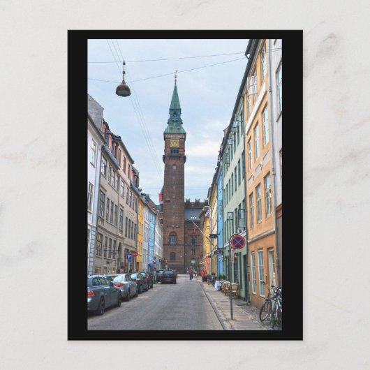 Copenhagen, Denmark, City Hall Briefkaart (Voorkant)