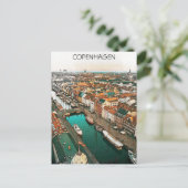 Copenhagen Denmark City Uitzicht Briefkaart (Staand voorkant)