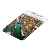 Copenhagen Denmark City Uitzicht Magneet (Linkerzijde)