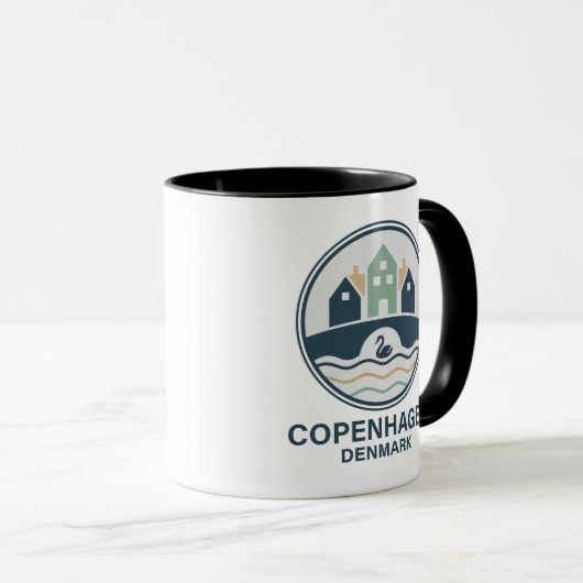 Copenhagen Denmark Europe Mok (Voorkant rechts)