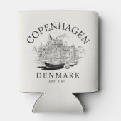 Copenhagen Denmark Landscape Blikjeskoeler (Achterkant)