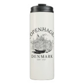 Copenhagen Denmark Landscape Thermosbeker (Voorkant)
