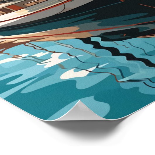 Copenhagen, Denmark Poster (Hoek)