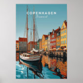 Copenhagen, Denmark Poster (Voorkant)