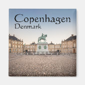 Copenhagen Denmark Souvenir Magneet (Voorkant)