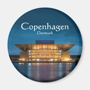 Copenhagen Denmark Souvenir Magneet