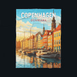 Copenhagen Denmark Travel Art Vintage Fleece Deken<br><div class="desc">Kopenhagen retro vector reisontwerp. Kopenhagen,  de hoofdstad van Denemarken,  ligt op de kusteilanden Seeland en Amager. Het is verbonden met Malmö in Zuid-Zweden door de Sontbrug.</div>
