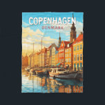 Copenhagen Denmark Travel Art Vintage Fleece Deken<br><div class="desc">Kopenhagen retro vector reisontwerp. Kopenhagen,  de hoofdstad van Denemarken,  ligt op de kusteilanden Seeland en Amager. Het is verbonden met Malmö in Zuid-Zweden door de Sontbrug.</div>