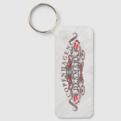 Copenhagen Pride Metal Sleutelhanger (Voorkant)