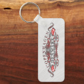 Copenhagen Pride Metal Sleutelhanger (Voorkant)