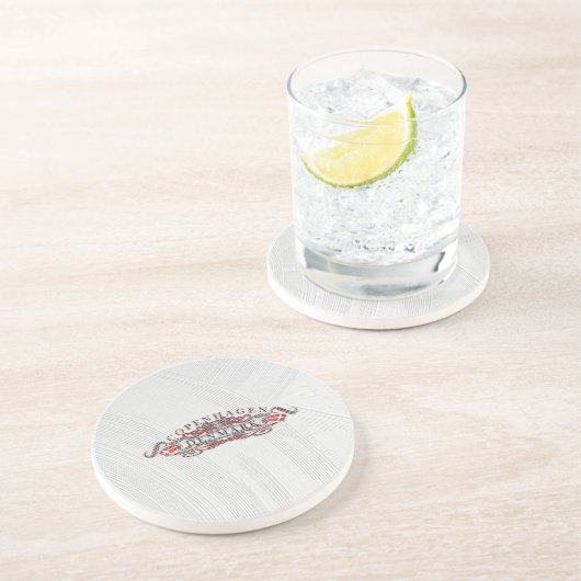 Copenhagen Pride Zandsteen Onderzetter (Zijkant)