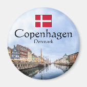 Copenhagen Souvenir Magneet (Voorkant)