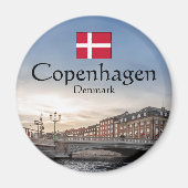 Copenhagen Souvenir Magneet (Voorkant)