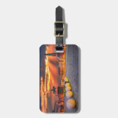 Copenhagen Sunrise Nyhavn, Denemarken Bagagelabel (Voorkant verticaal)