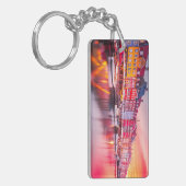 Copenhagen Sunrise Nyhavn, Denemarken Sleutelhanger (Voorkant Links)