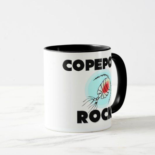 Copepods Rock Mok (Voorkant rechts)