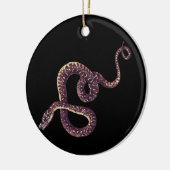 Coperhead Snake Scary Reptile Serpent Keramisch Ornament (Links)
