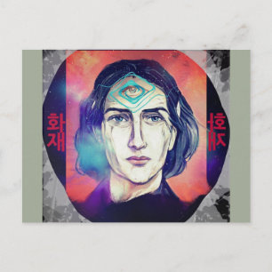 Copernicus a Fire Elf High Weirdness Briefkaart