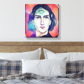 Copernicus a Fire Elf High Weirdness Canvas Afdruk (Insitu (Slaapkamer))
