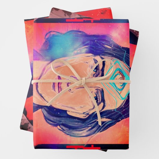 Copernicus a Fire Elf High Weirdness Inpakpapier Vel (In situ)